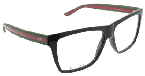 gucci gg 1008 uomo 51n 246194|Gucci Eyeglasses GG1008 51n Green/red Full Rim Optical Frame .